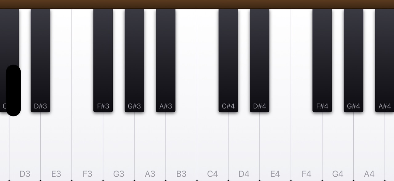 AllyPiano concert grand keyboard